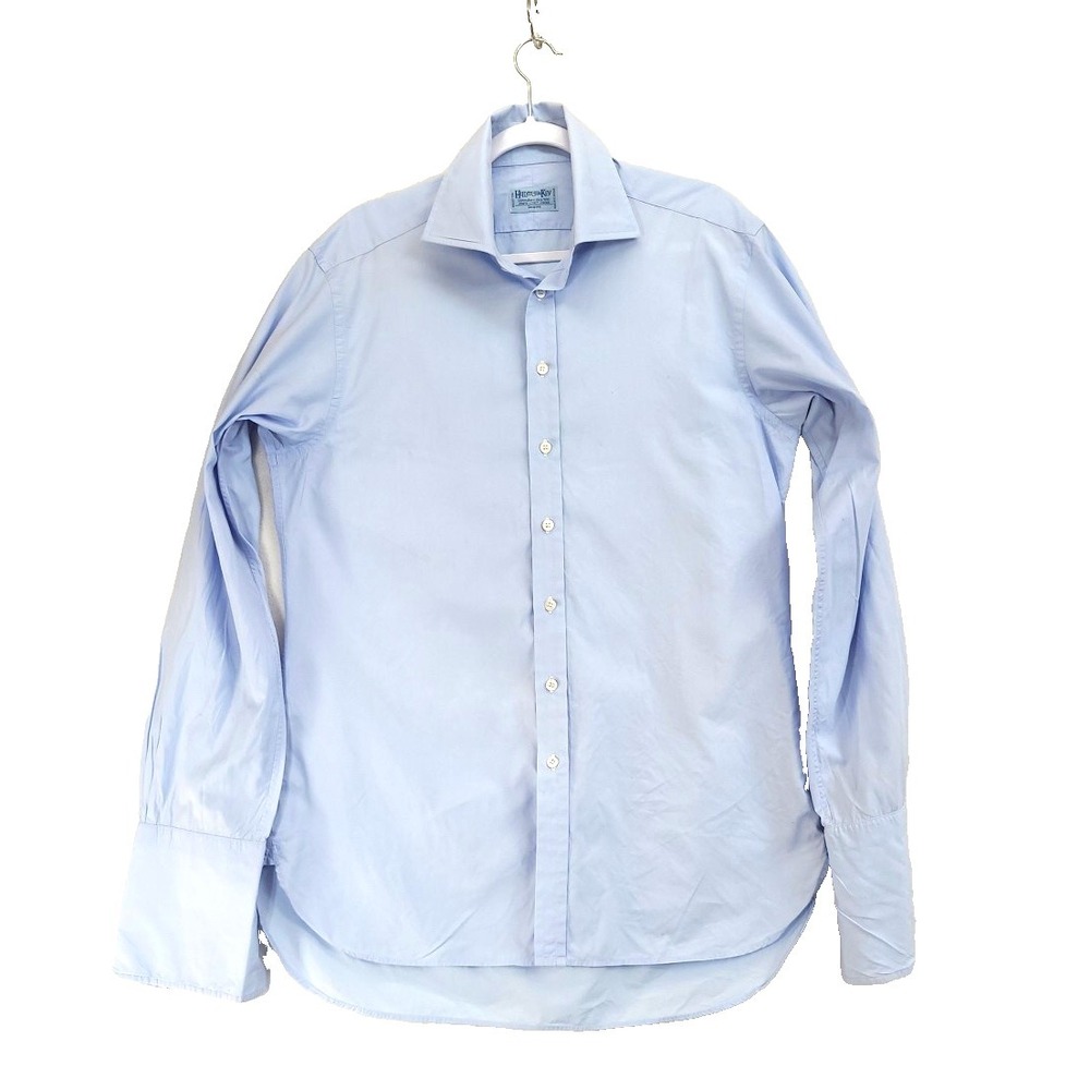 Hilditch & Key‎ Besopke Sz L Tall French Cuff